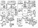 Electric StartersElect Diagram and Parts List for 146702-0138-99  Briggs and Stratton Engine